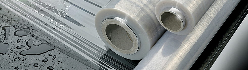 Ролки стреч фолио LLDPE, опаковани и подготвени за палетизиране